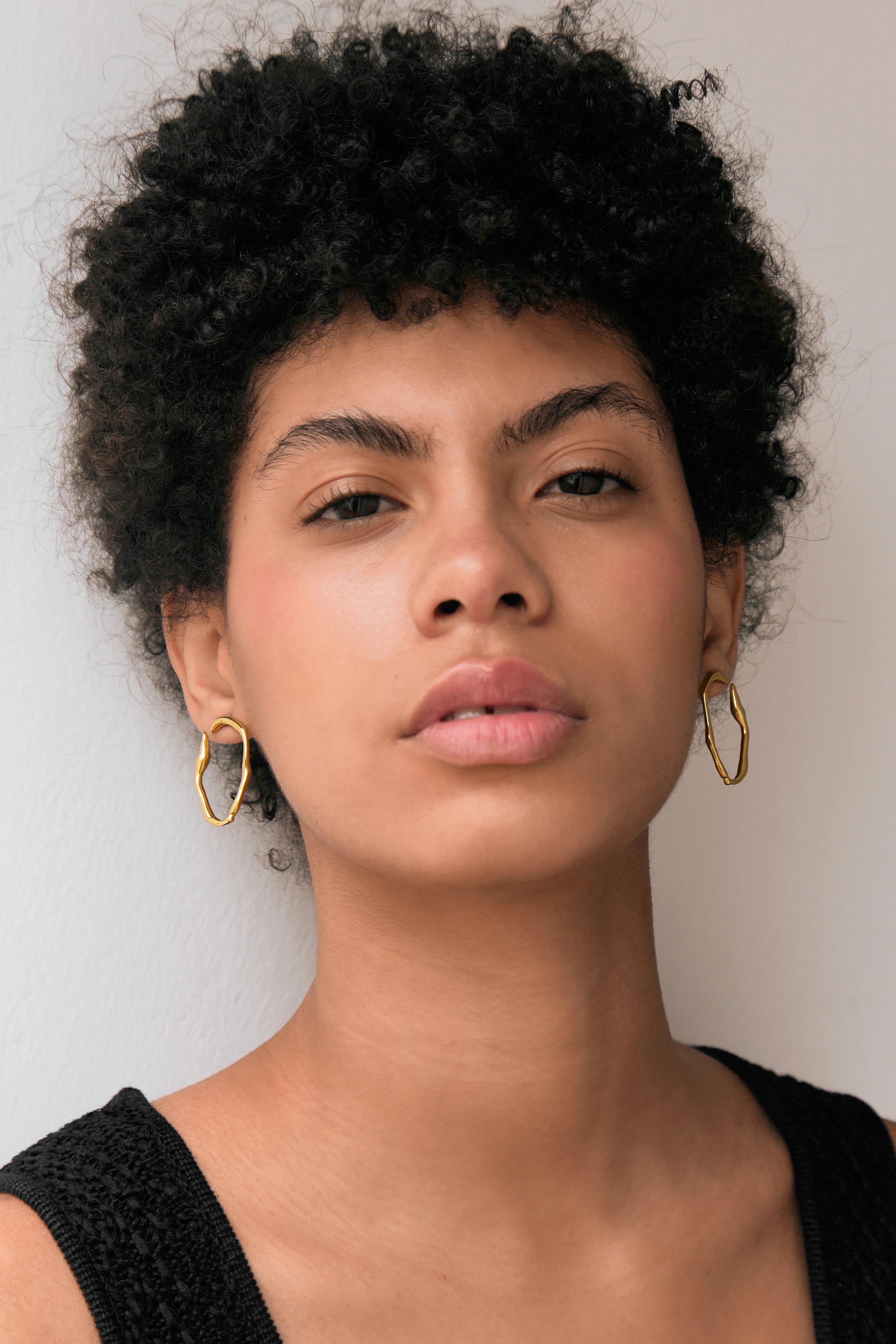ORGANIC GOLDEN EARRINGS