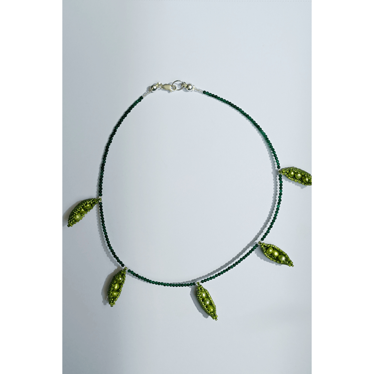COLLAR ARVERJAS Y AVENTURINAS