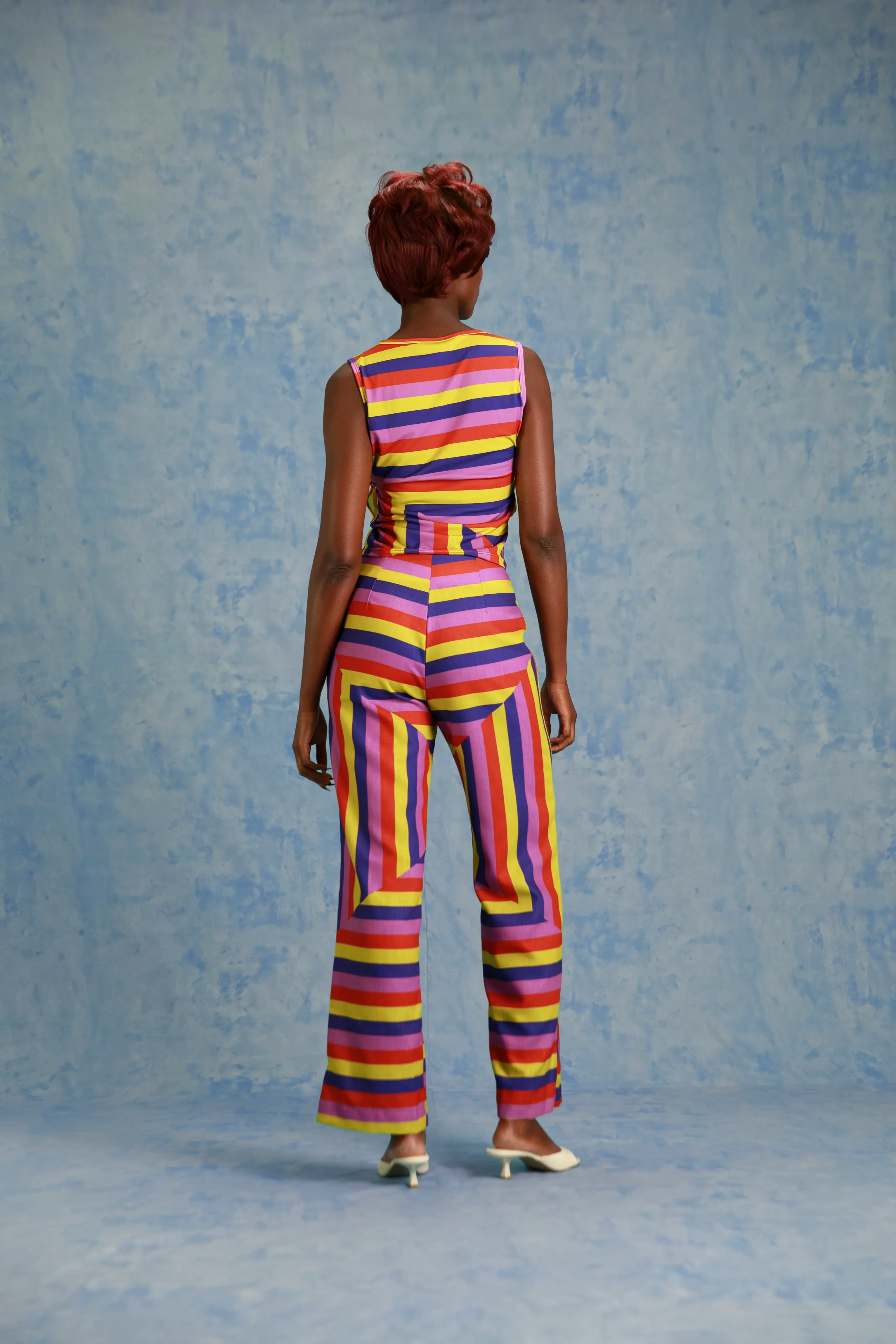 ROENA PANTS IN STRIPES