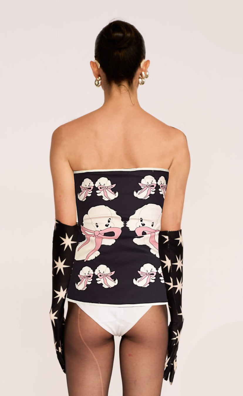 GRAY LILO MORITA TOP