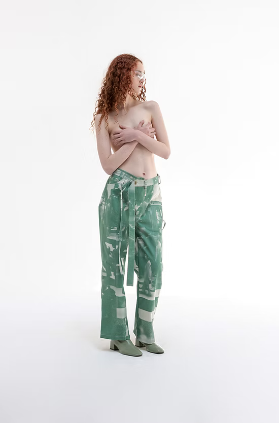 INTERSECTED TROUSERS