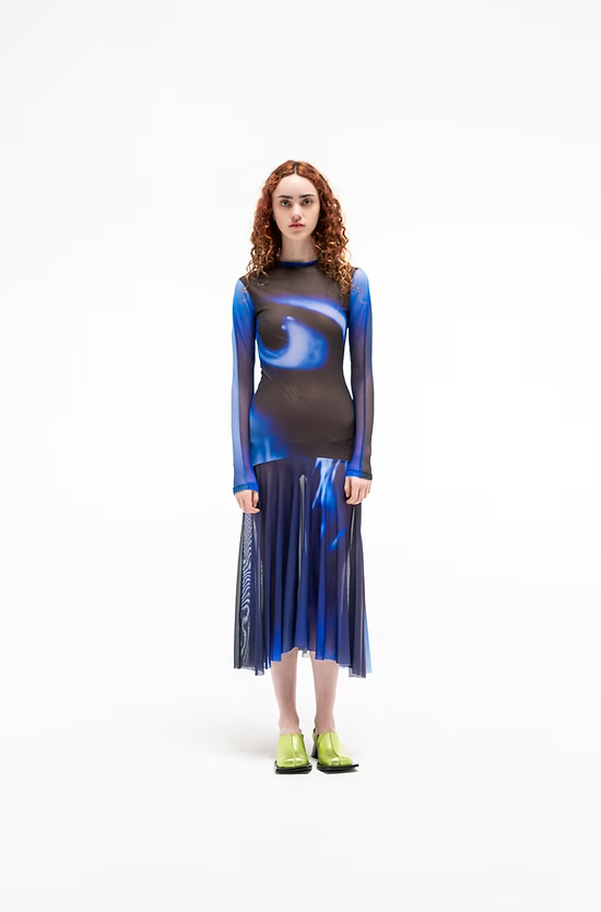 DROP WAIST DRESS