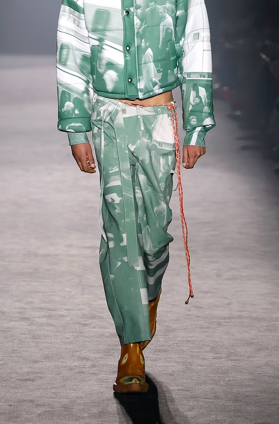 INTERSECTED TROUSERS