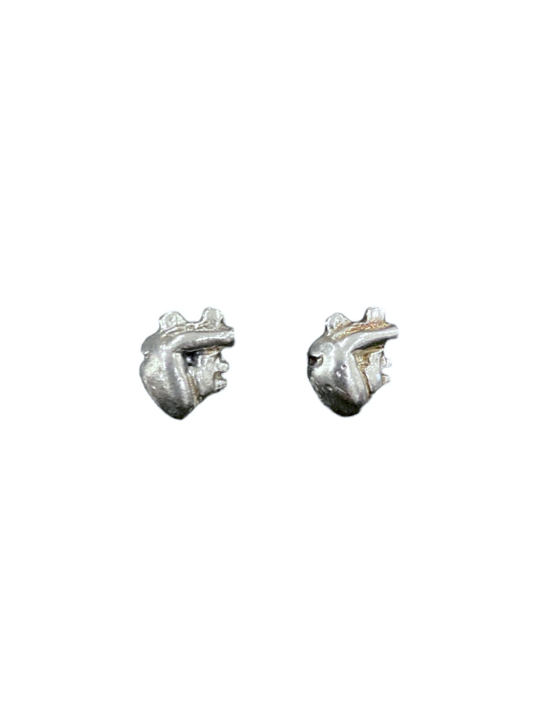PAR ARETES CORAZÓN