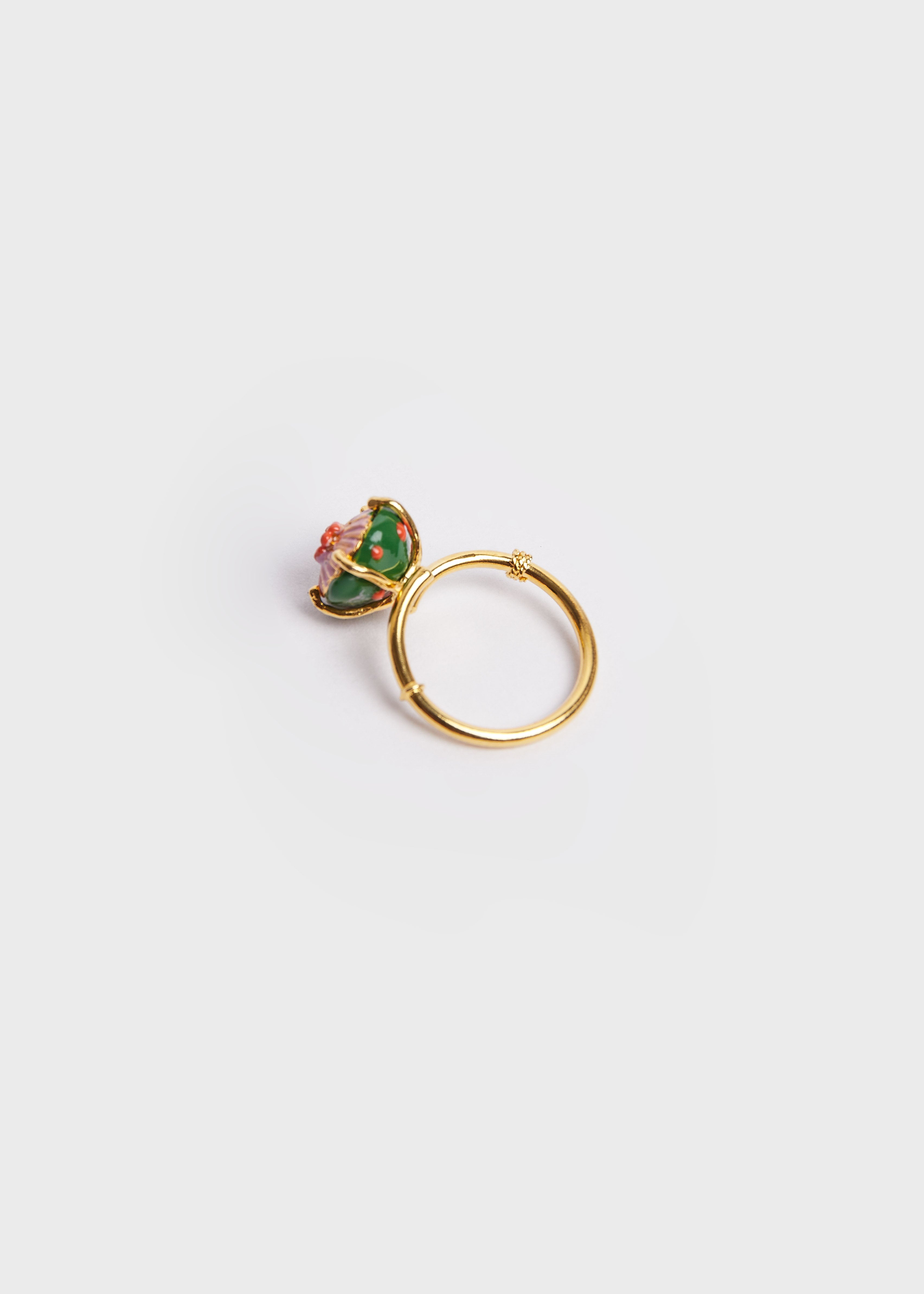 ANILLO SOMBRERITO MINI VERDE