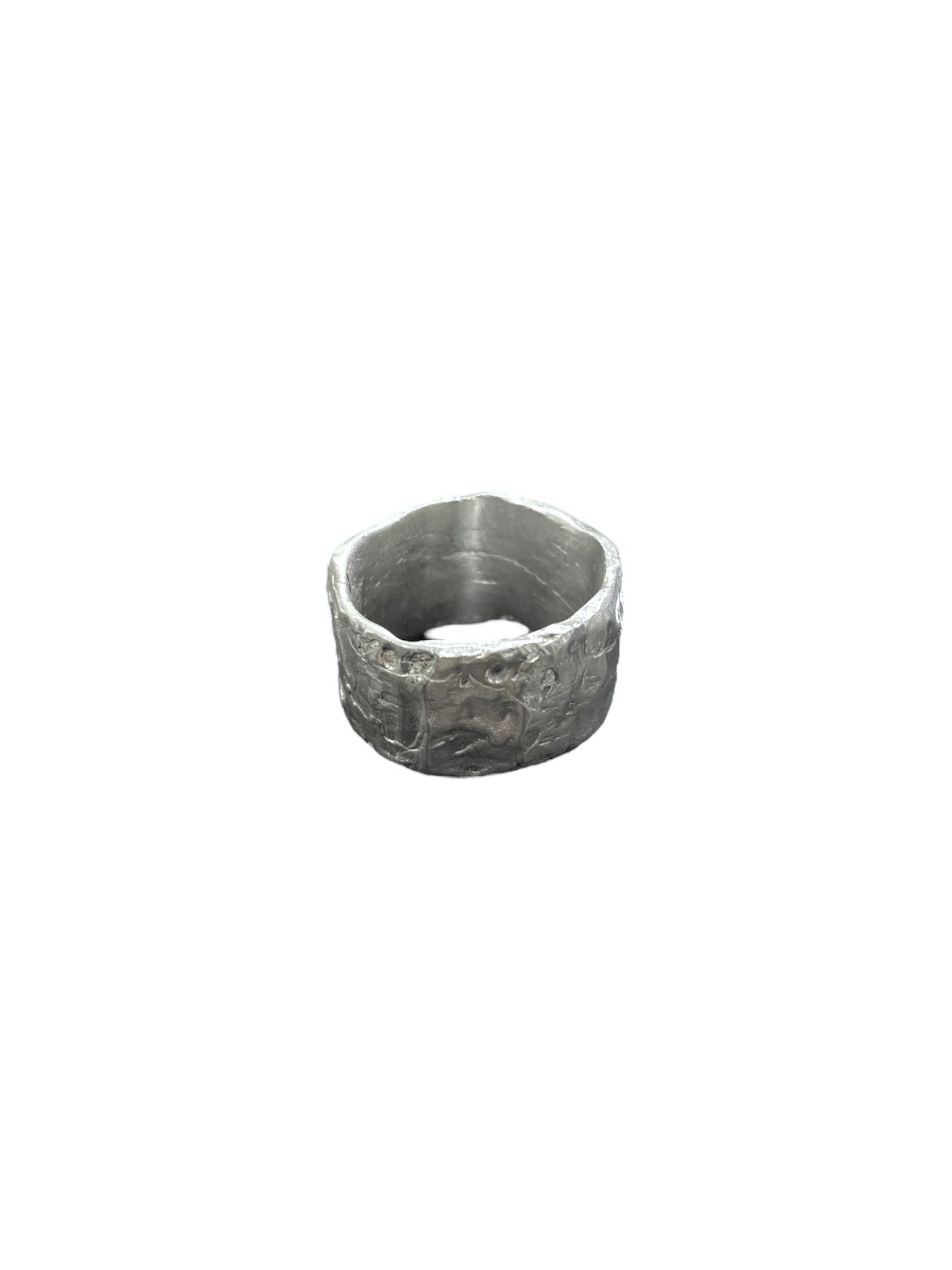 ANILLO ANCHO TEXTURA PLANO