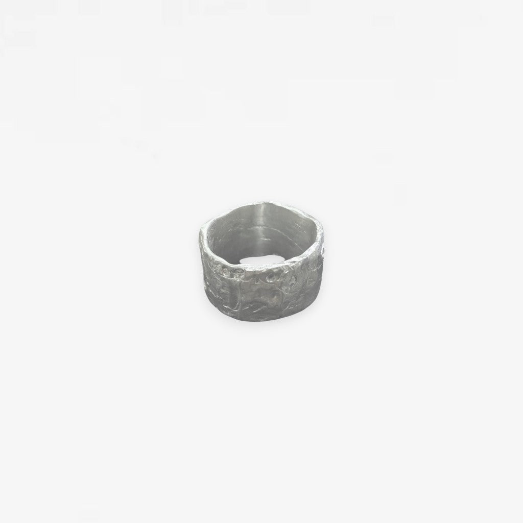 ANILLO ANCHO TEXTURA PLANO