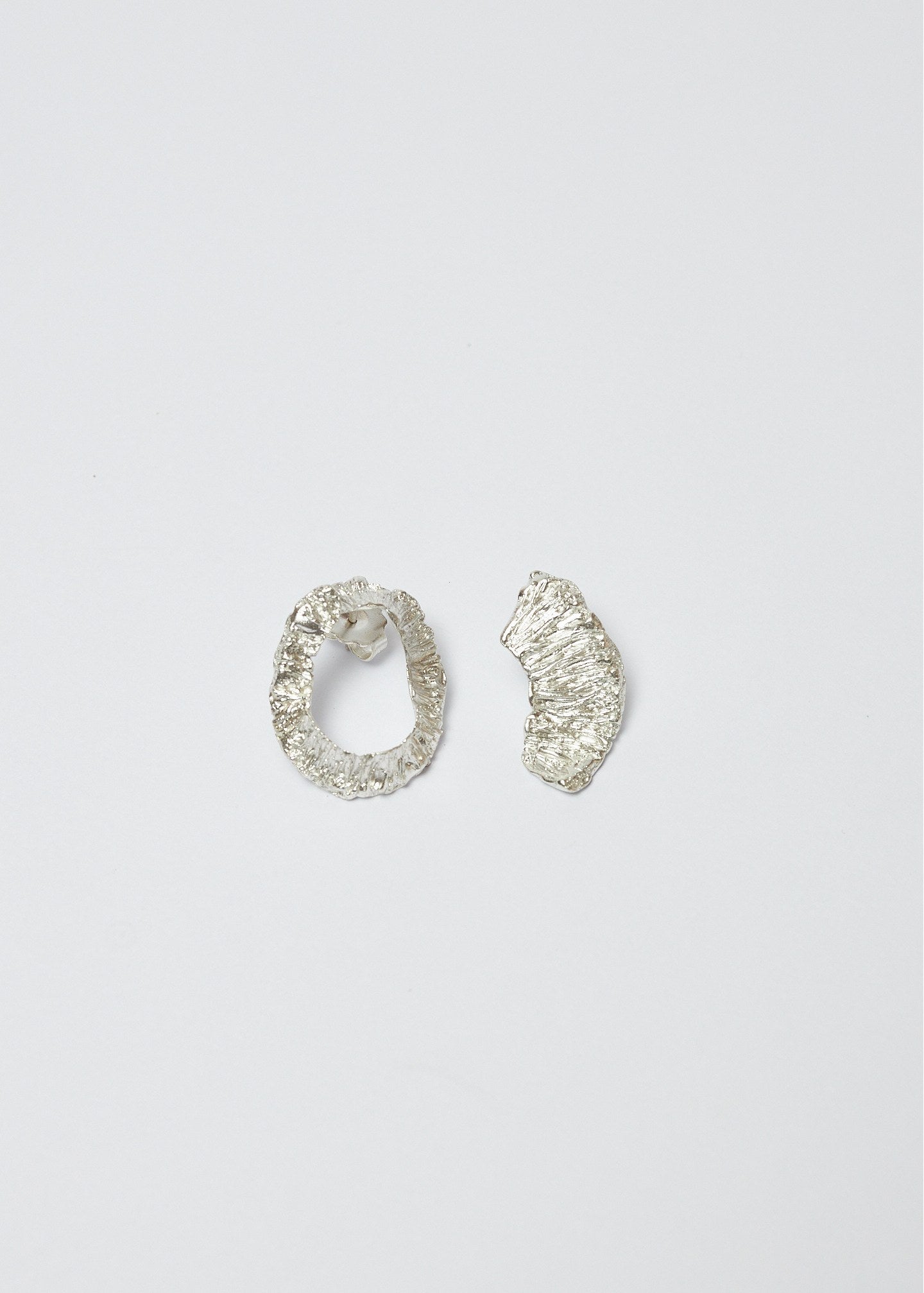 ARETES ASIMETRICOS TROZO DE LUNA