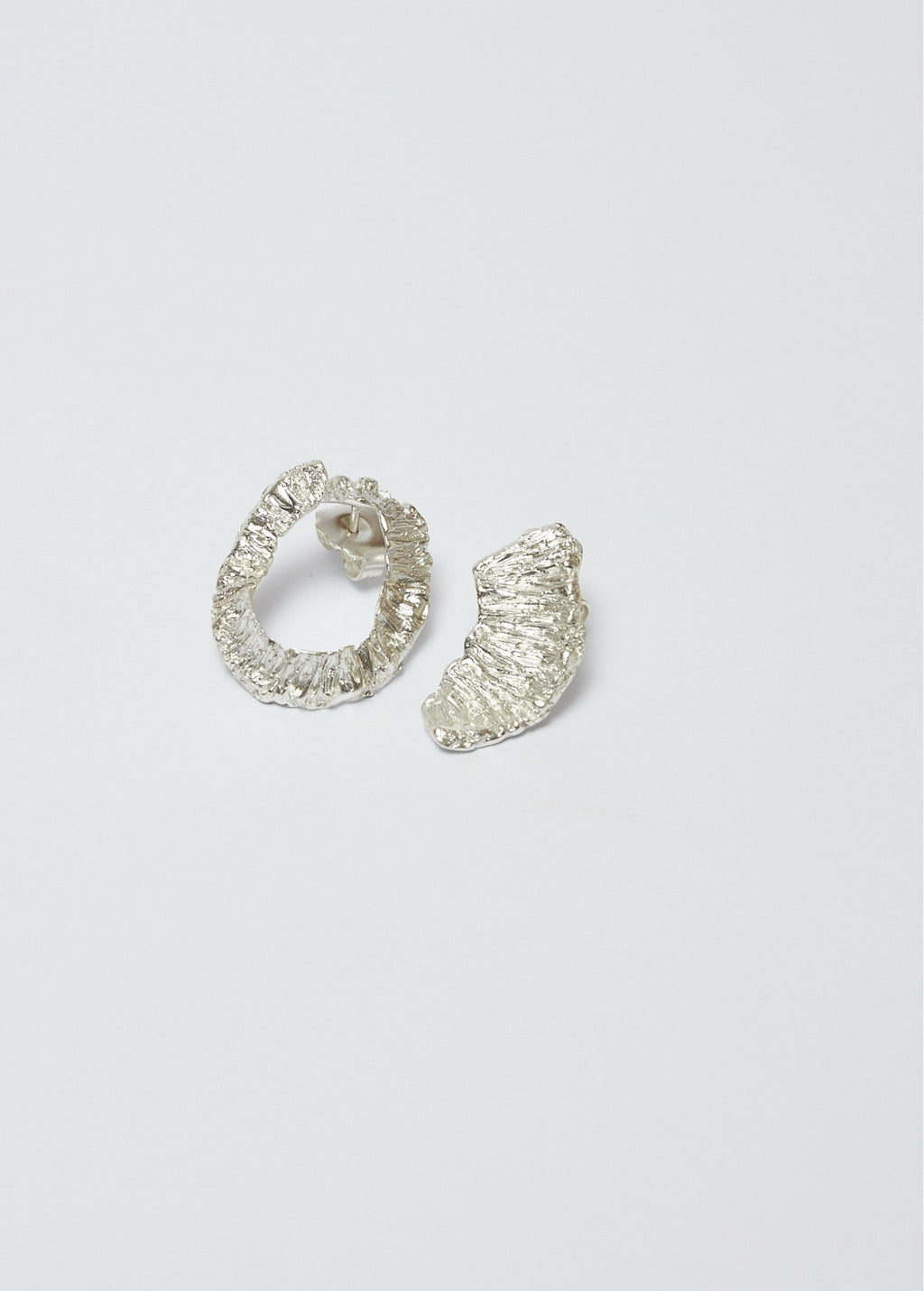 ARETES ASIMETRICOS TROZO DE LUNA