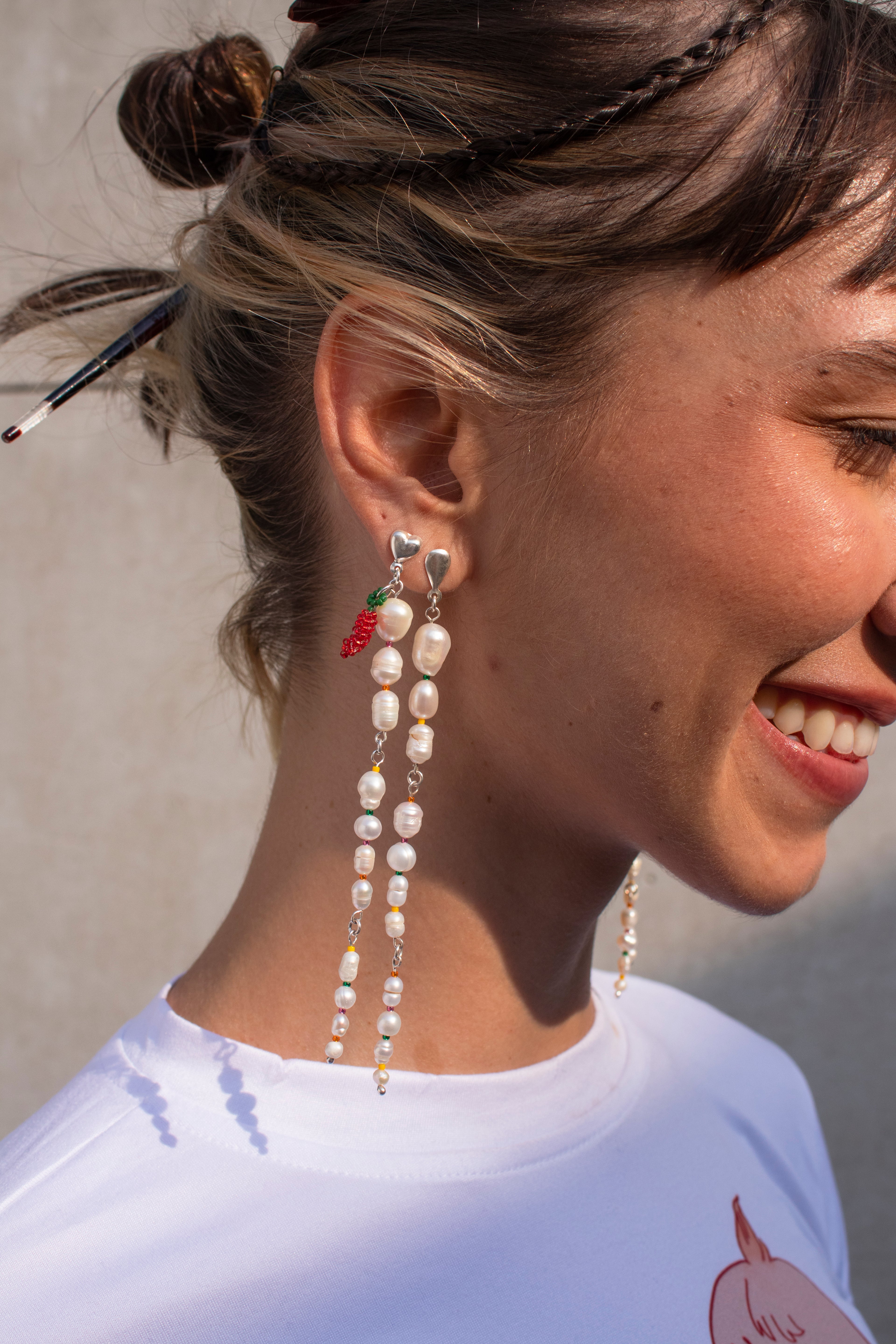 ARETES PERLA ASCENDENTE