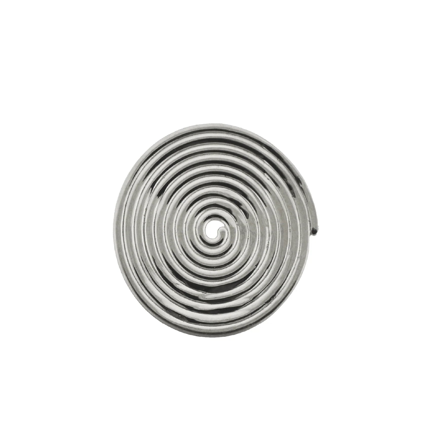 SPIRAL SILVER RING