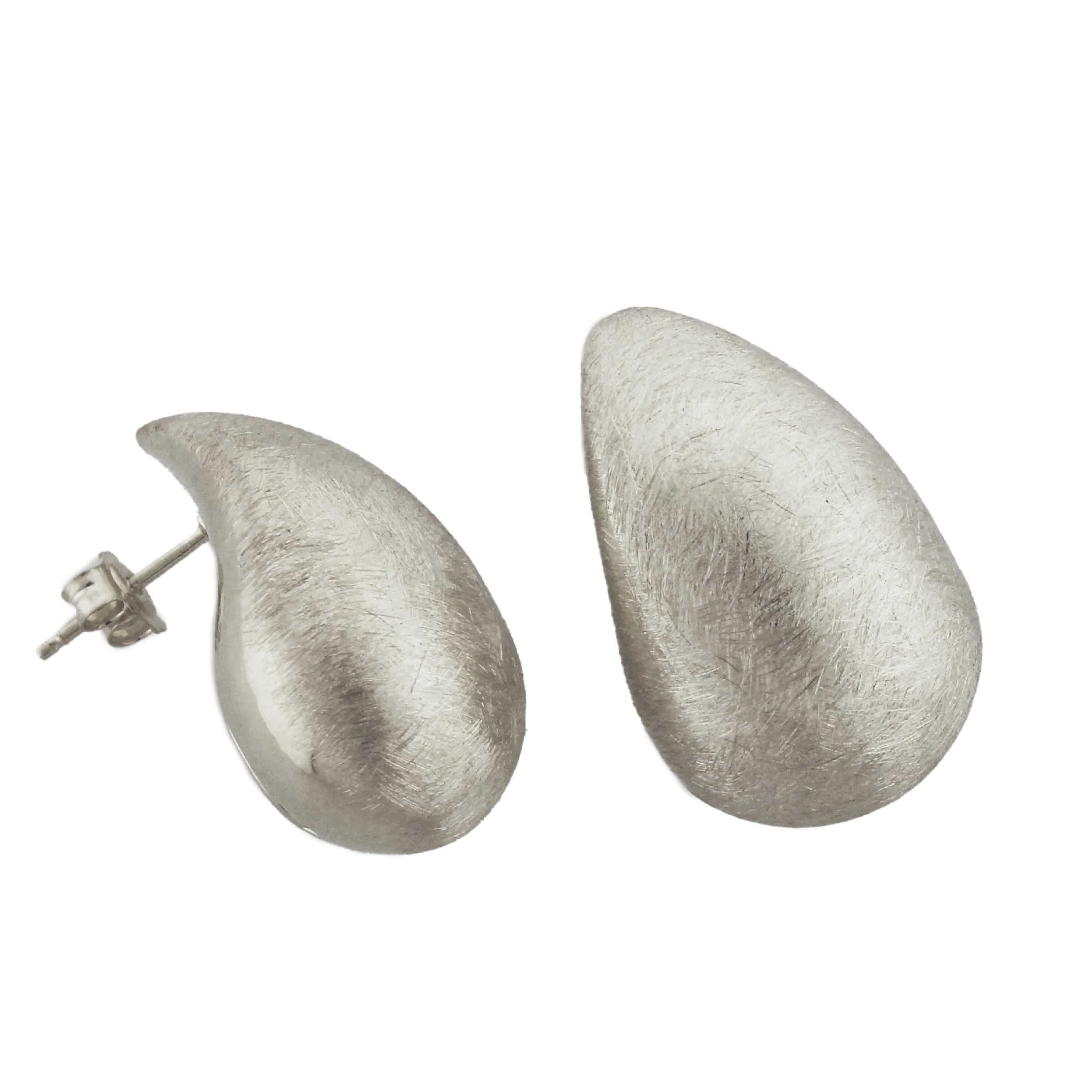 LINEAS SILVER BOLD EARRINGS