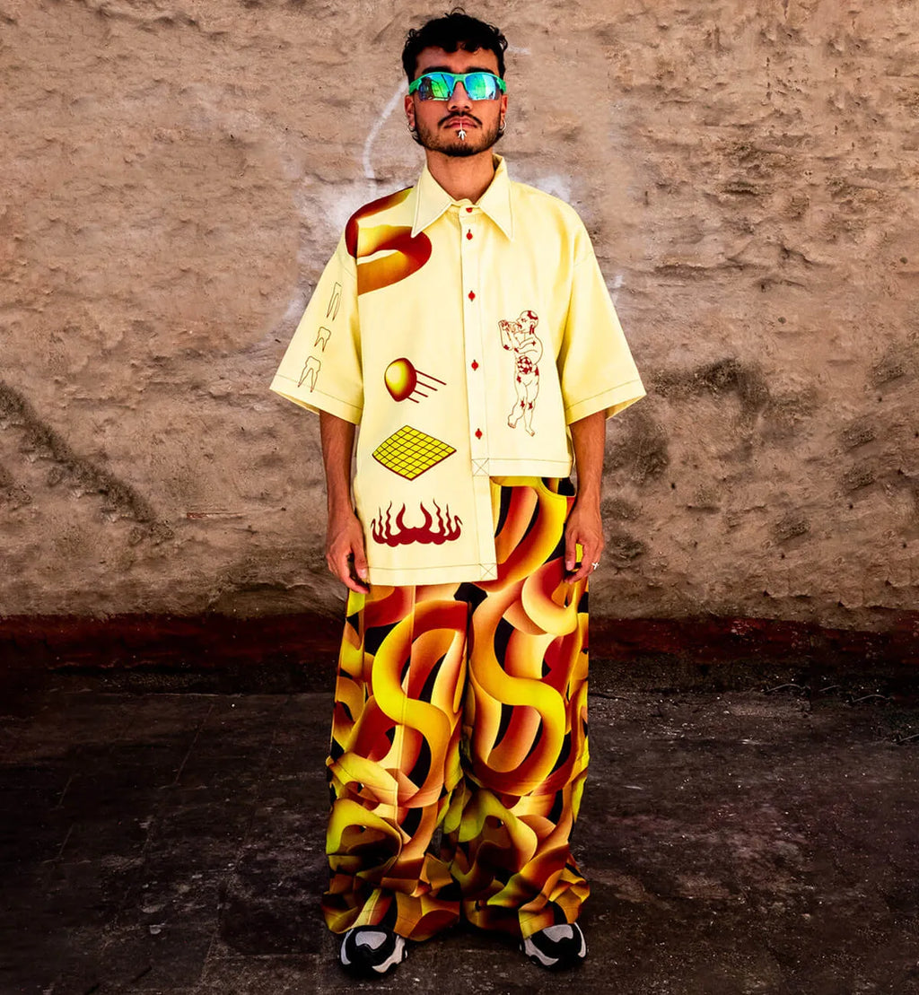 CAMISA ASIMÉTRICA CC: CANÍBALES