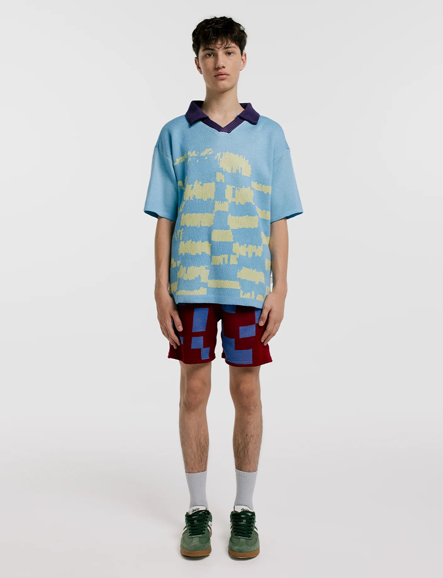 CAMISETA FUTBOL AJEDREZ