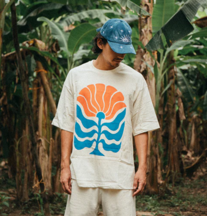 CAMISETA FLOR