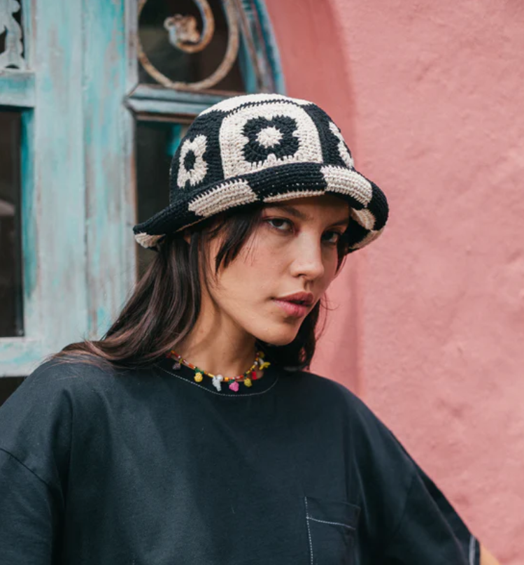 GORRO FLORES