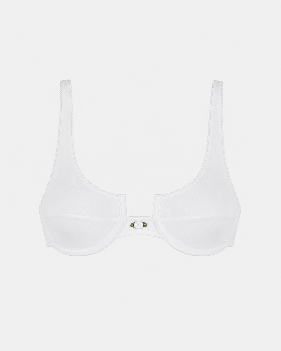 CRYSTAL COTTON BRA