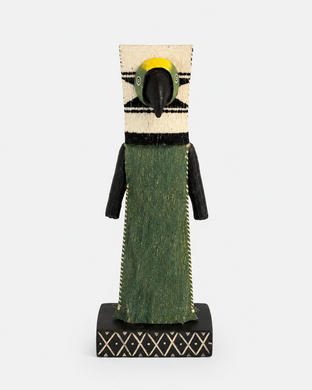 ANIMAL FIGURE - GREEN MACAW