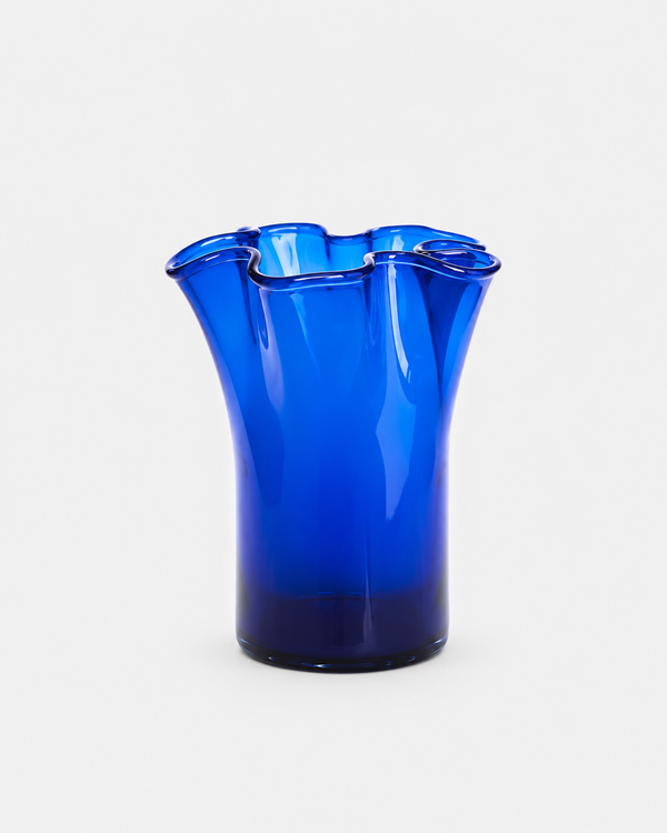 FLUIR COBALT VASE