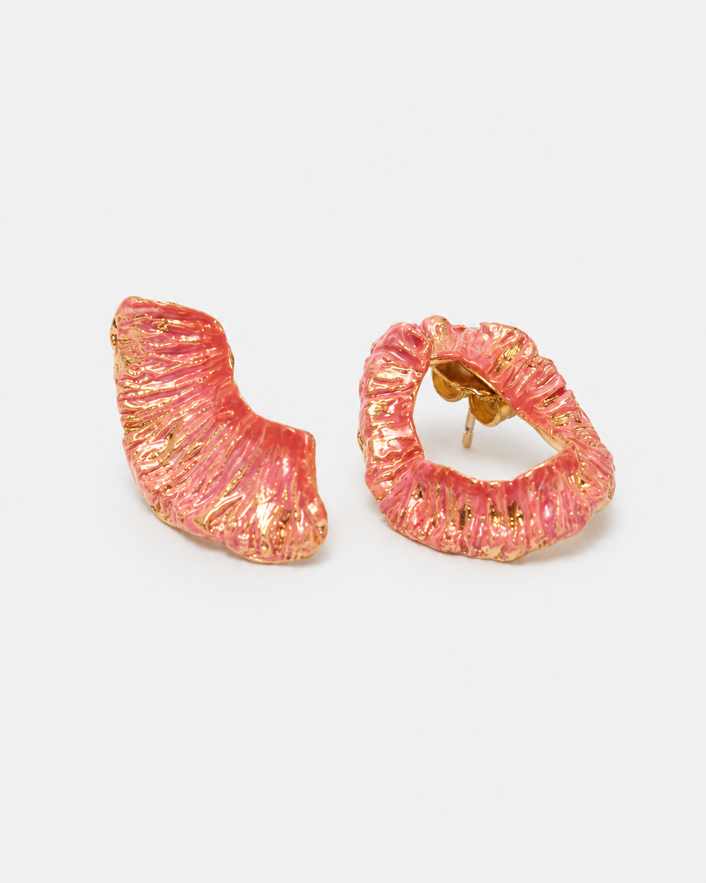 ASYMMETRICAL SUNSET EARRINGS