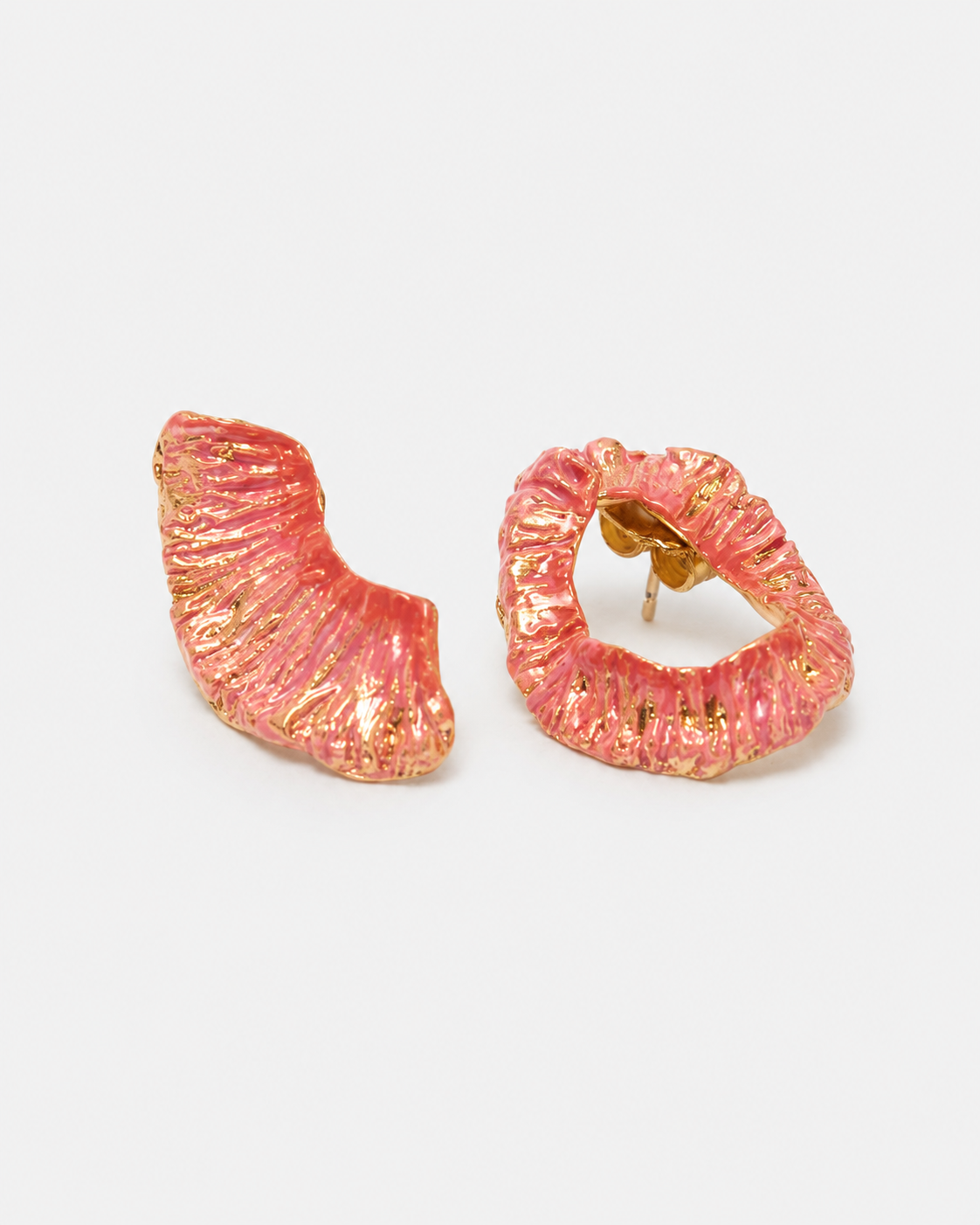 ASYMMETRICAL SUNSET EARRINGS