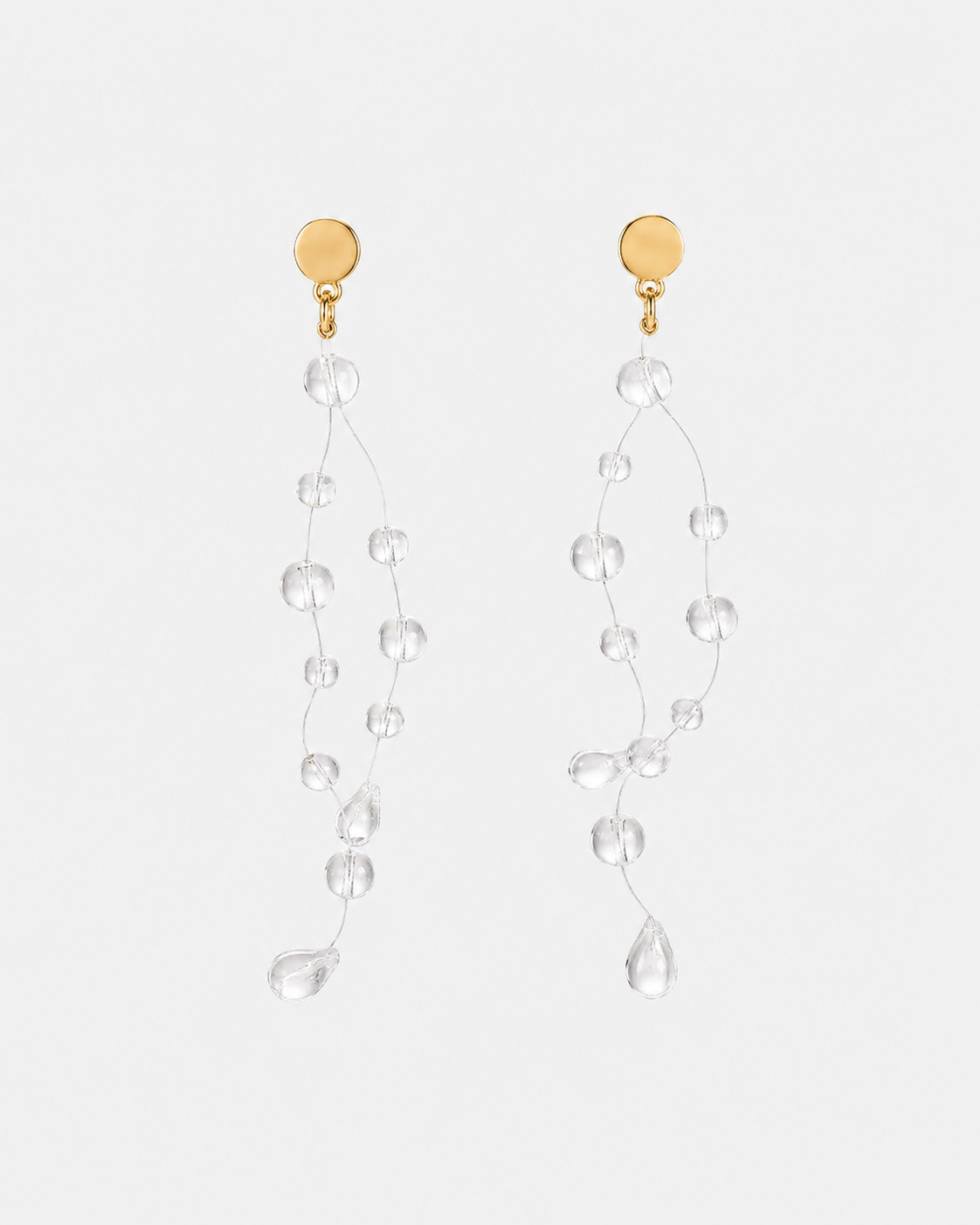 LARGE TEARDROP EARRINGS