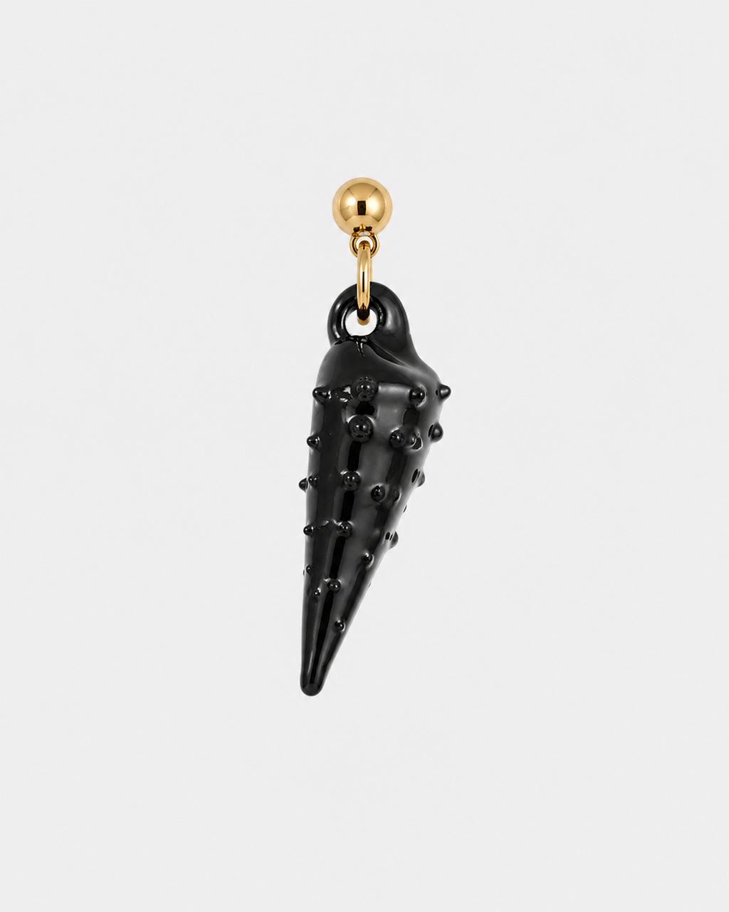 GOLD MOLLUSK EARRINGS