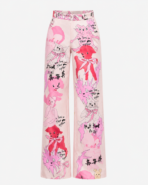 BEIGE CARTOON PANT
