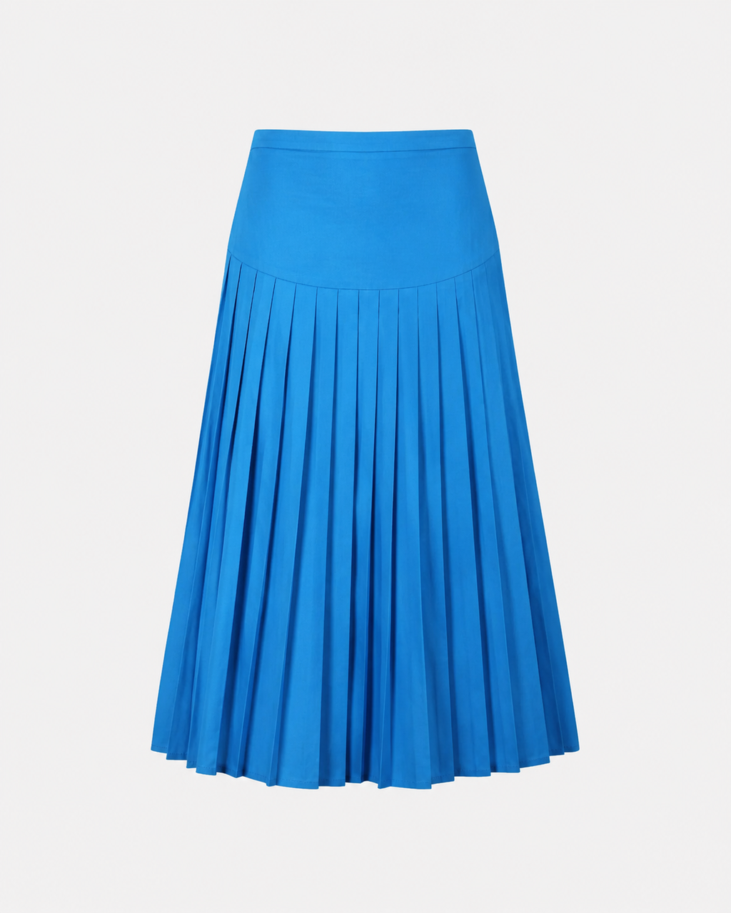 BLUE PLEATED SKIRT