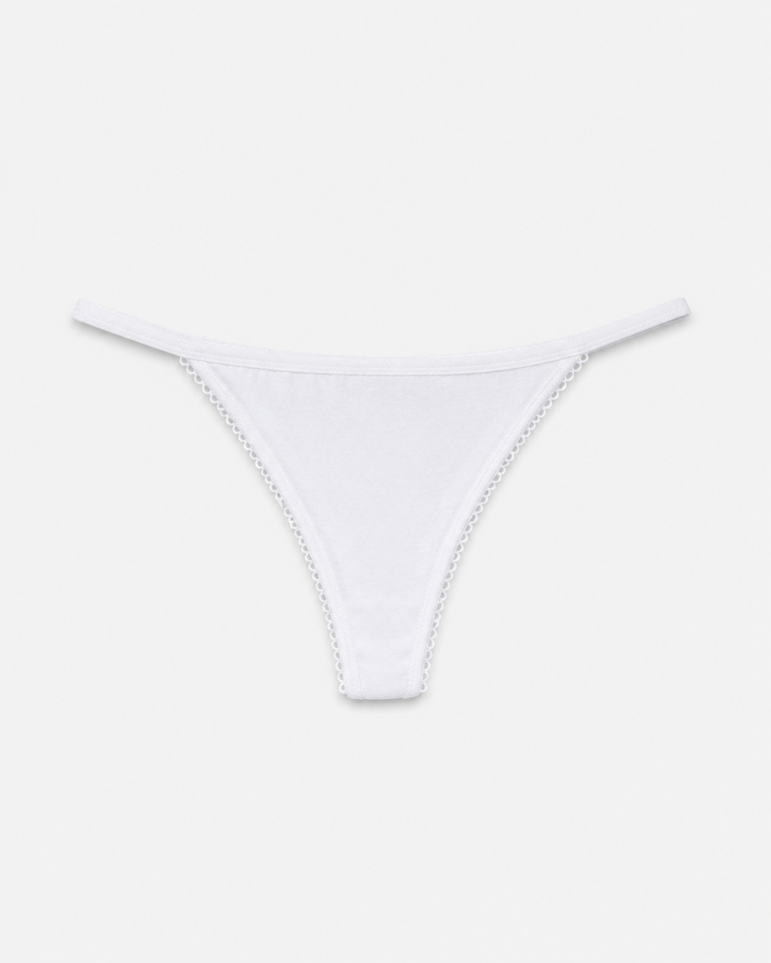 CARA COTTON THONG