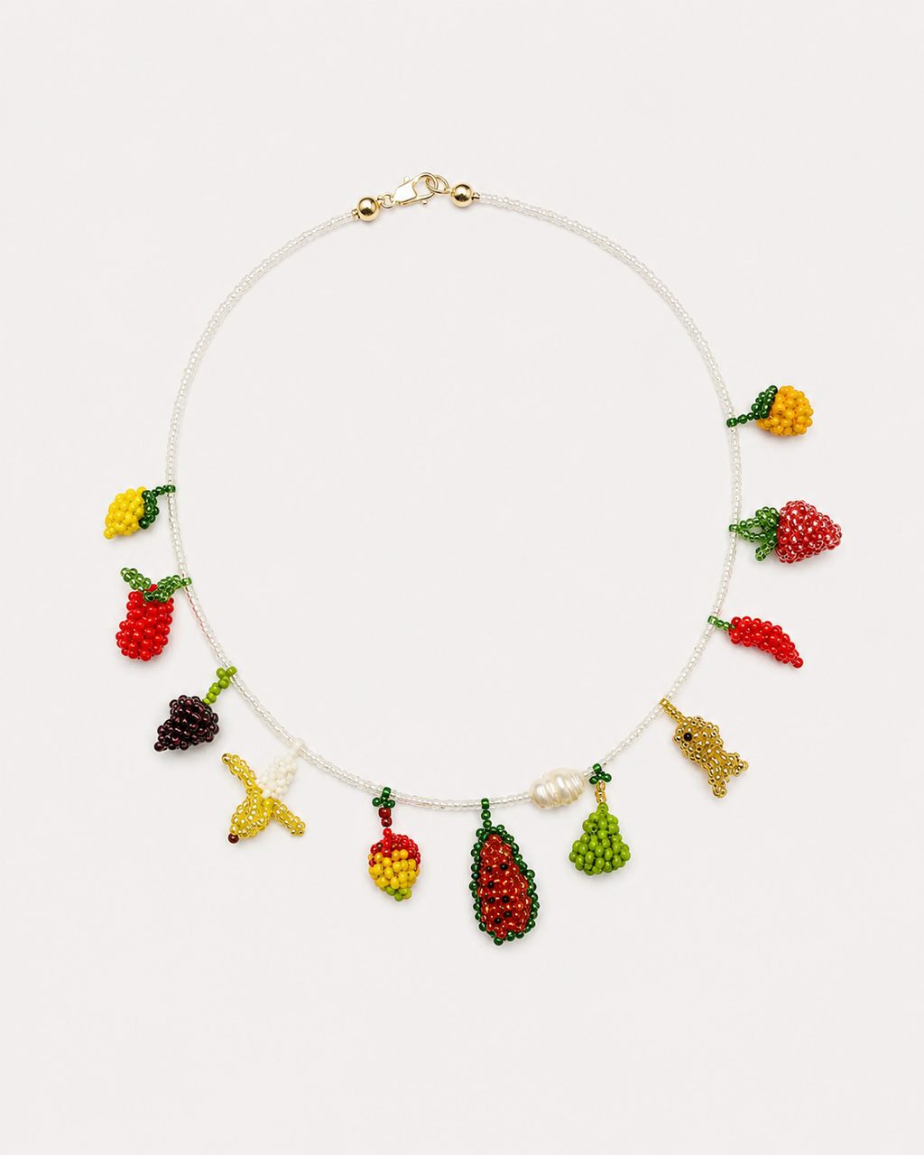 11 FRUIT SPECIAL PAPAYA NECKLACE