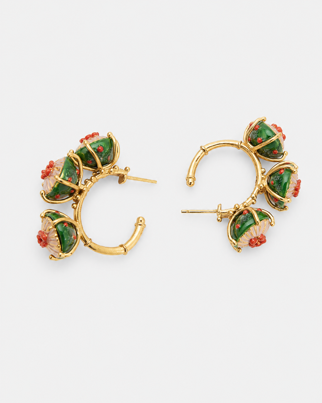 MAXI HOOP EARRINGS "SOMBRERITO"