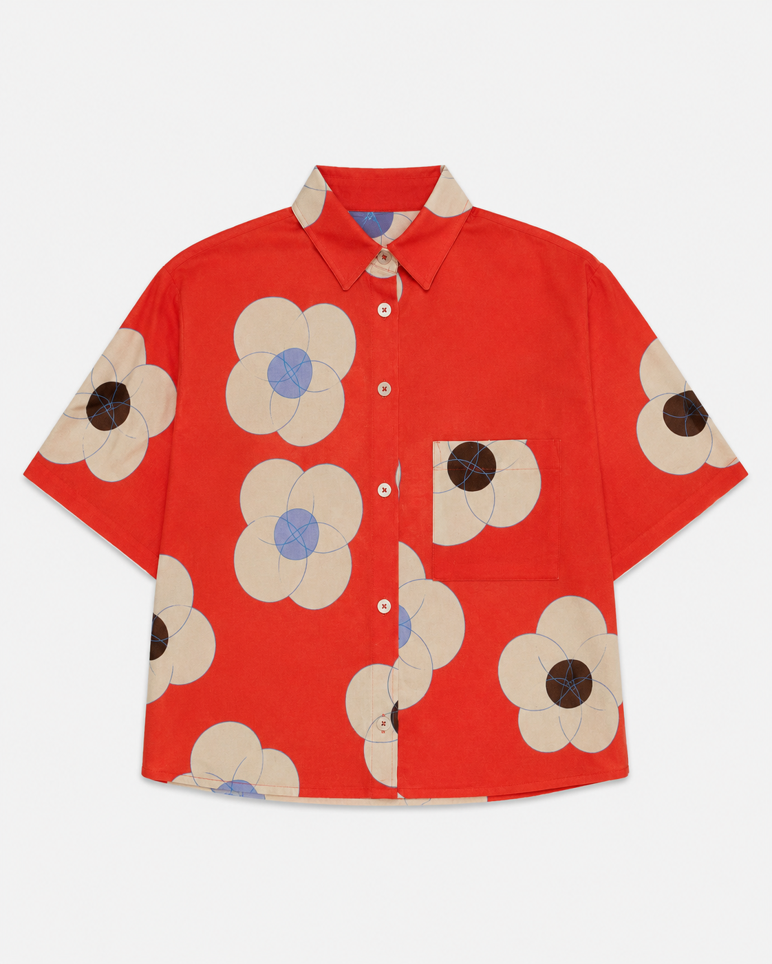 FIRE FLOWERS SHIRT