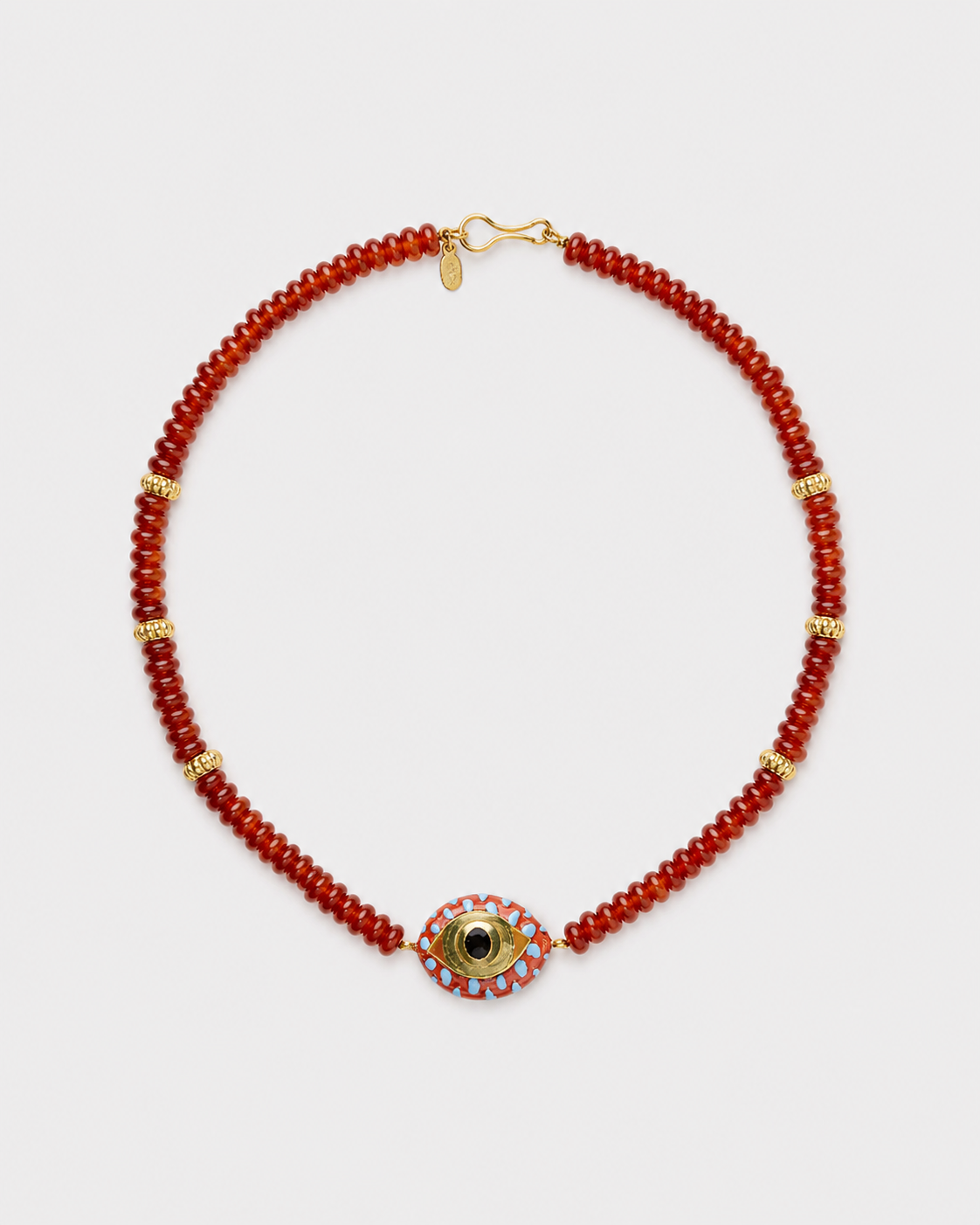 CAT DROP MIDI TERRACOTTA NECKLACE