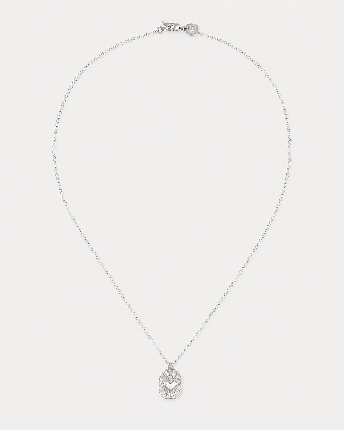CARVED HEART NECKLACE