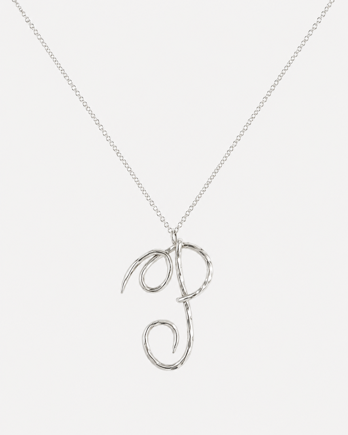 MERINGUE INITIALS NECKLACE