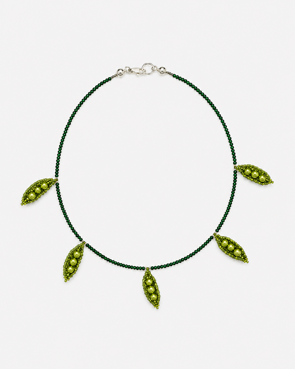 PEA AND AVENTURINE NECKLACE