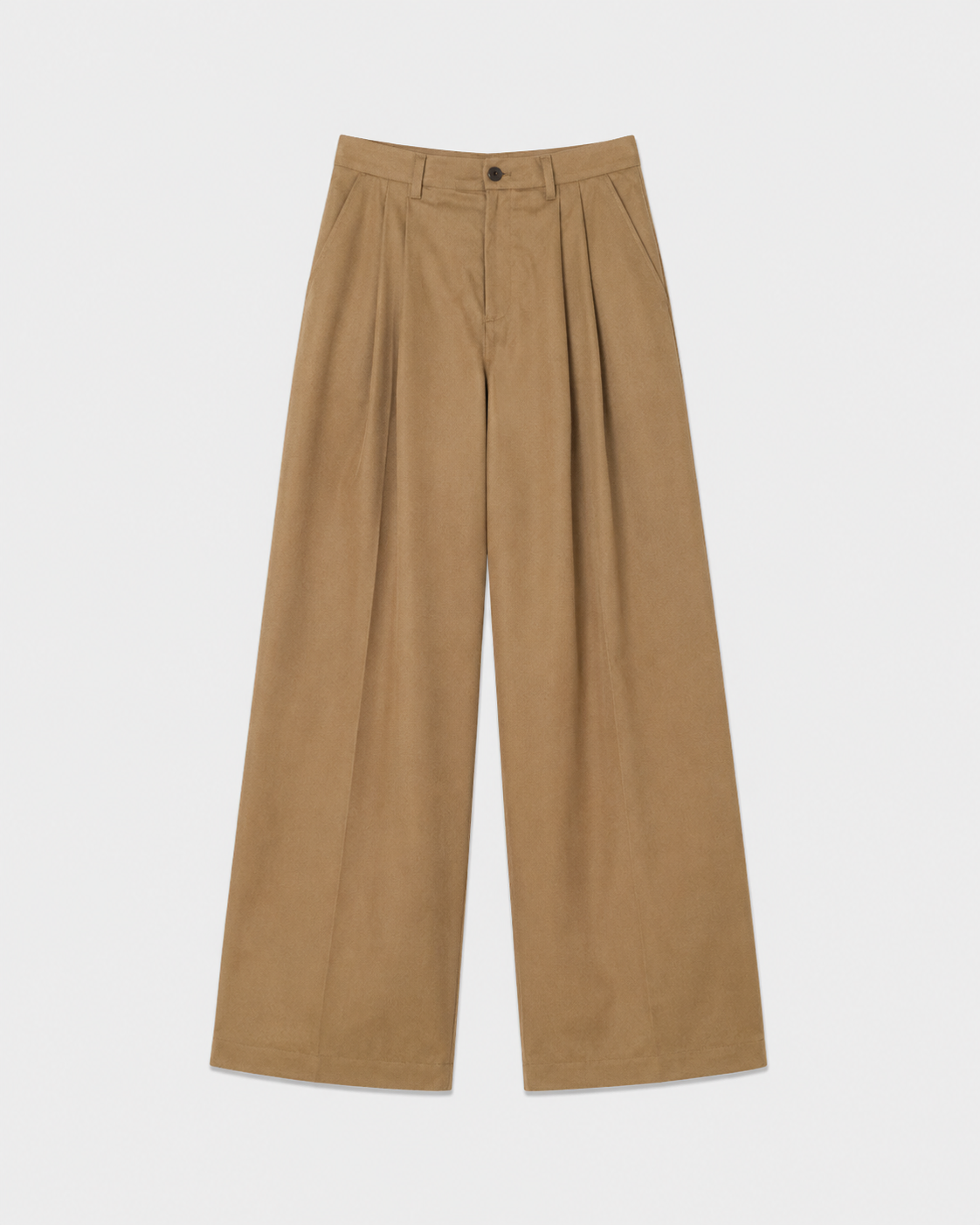 PLEATED TROUSERS