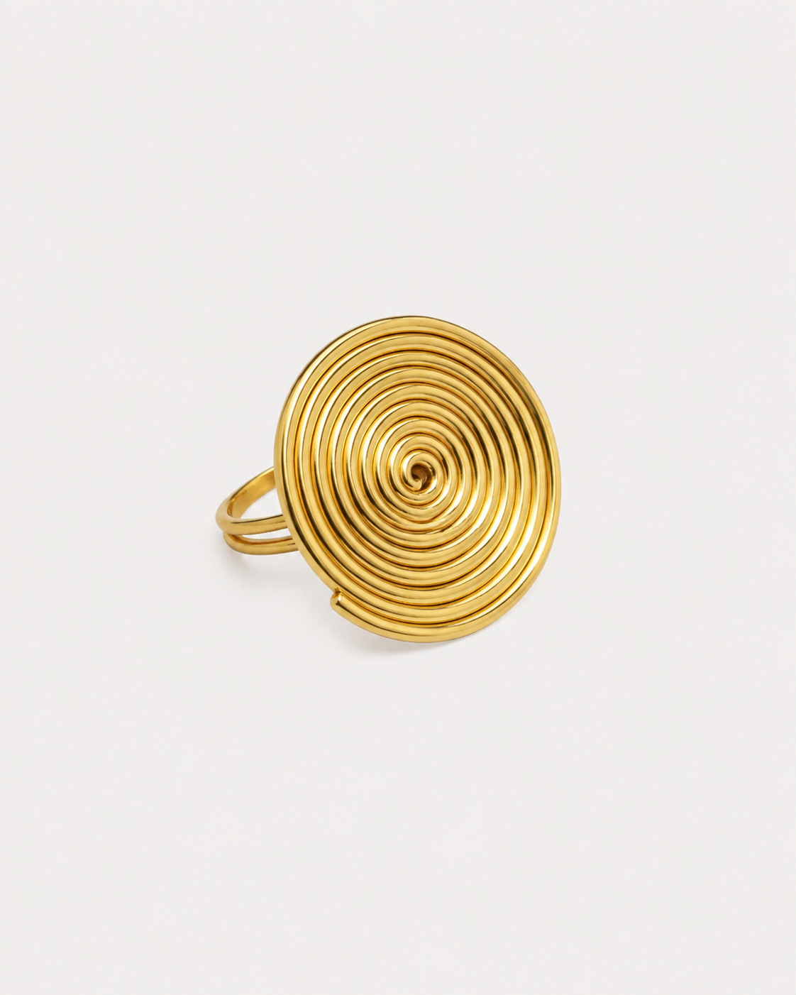 SPIRAL GOLDEN RING