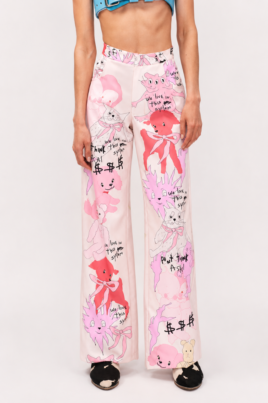 BEIGE CARTOON PANT