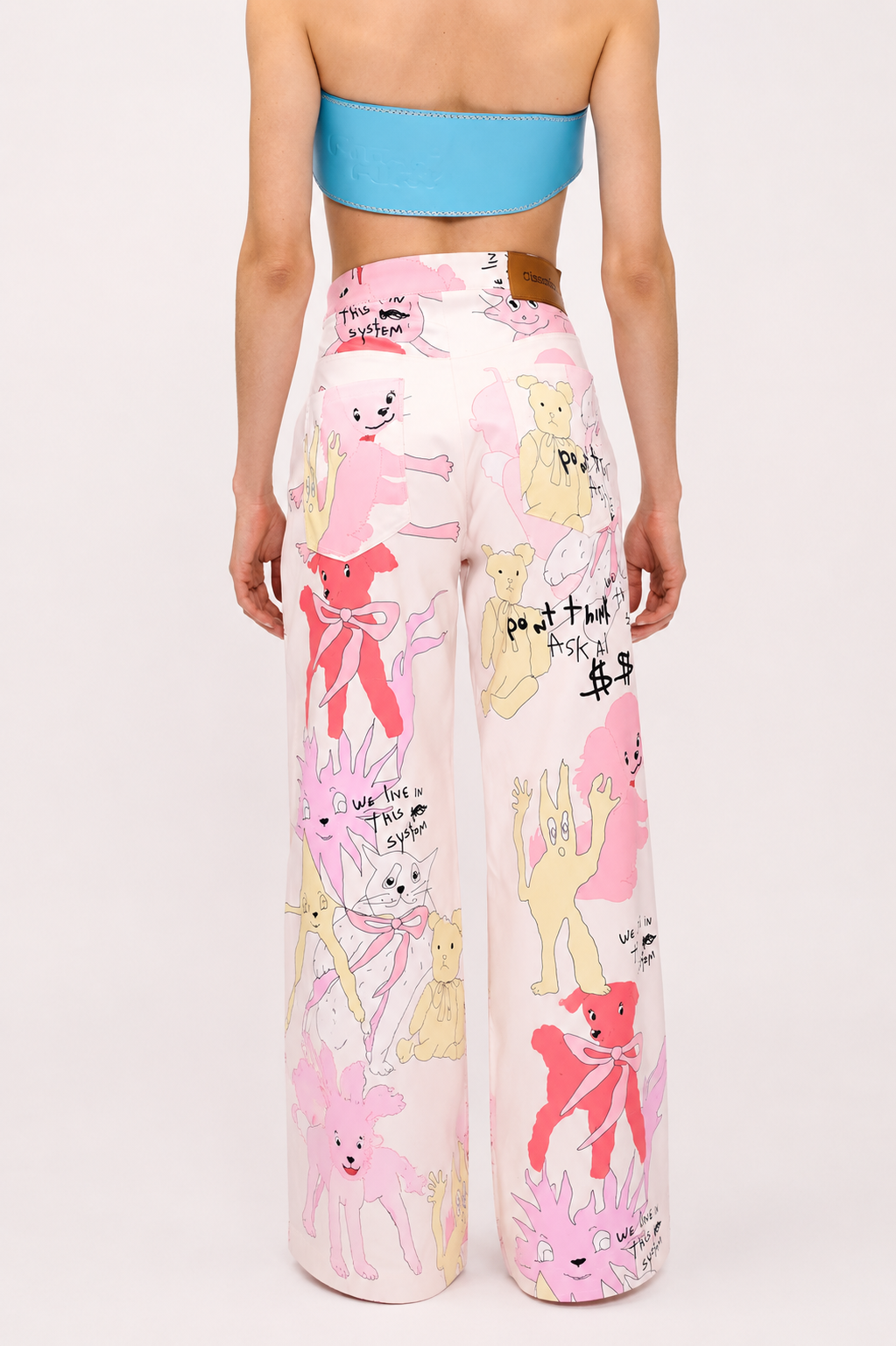 BEIGE CARTOON PANT
