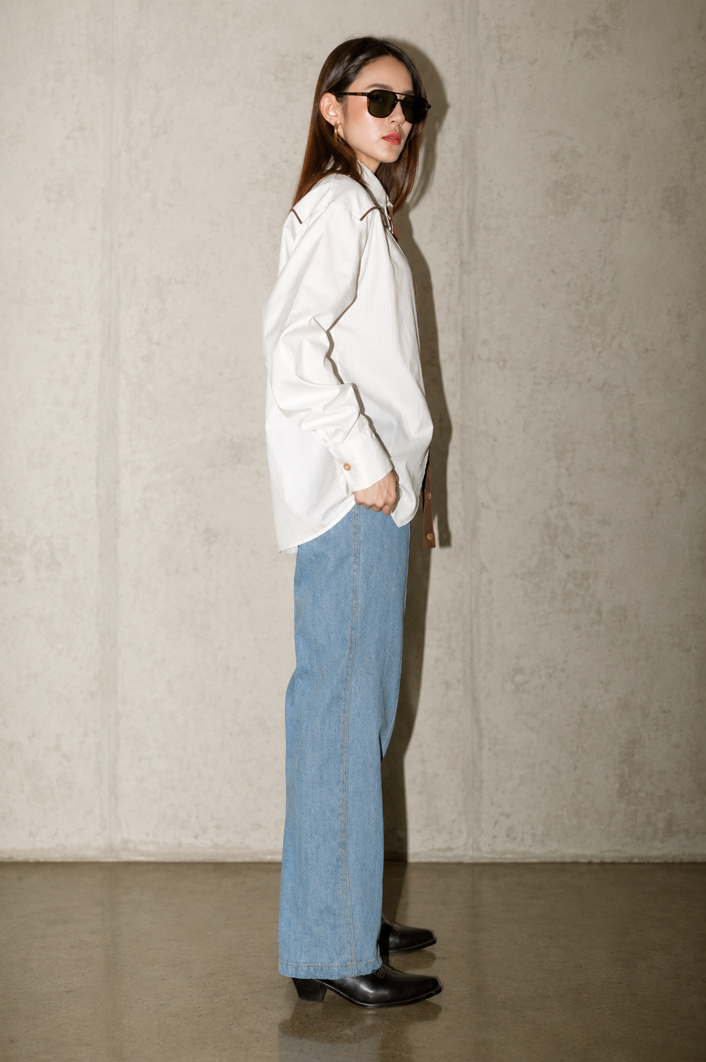 PERLA BUTTON SHIRT