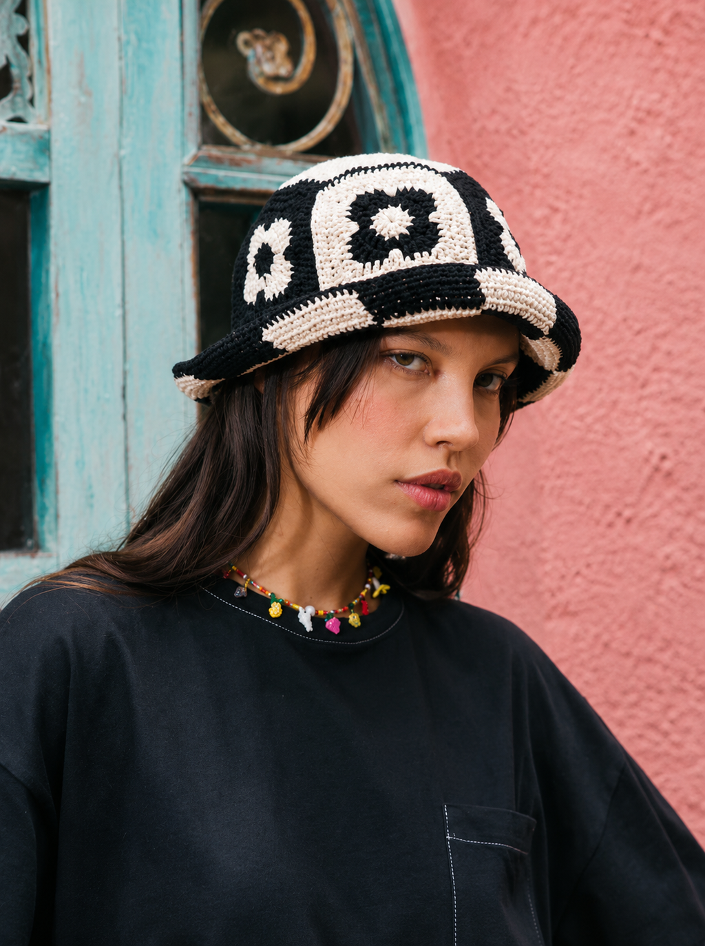 GORRO FLORES