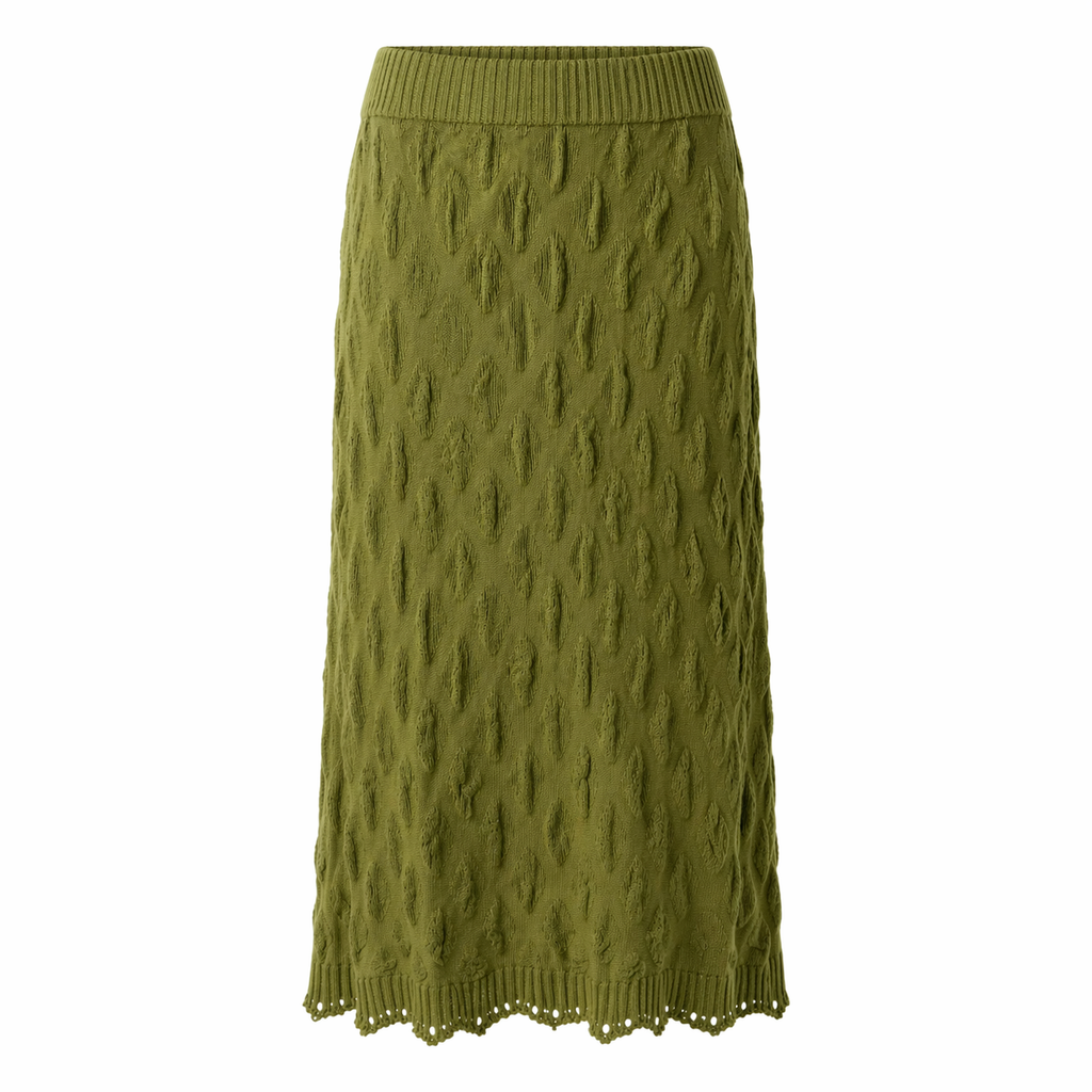 TUNICATA MIDI SKIRT