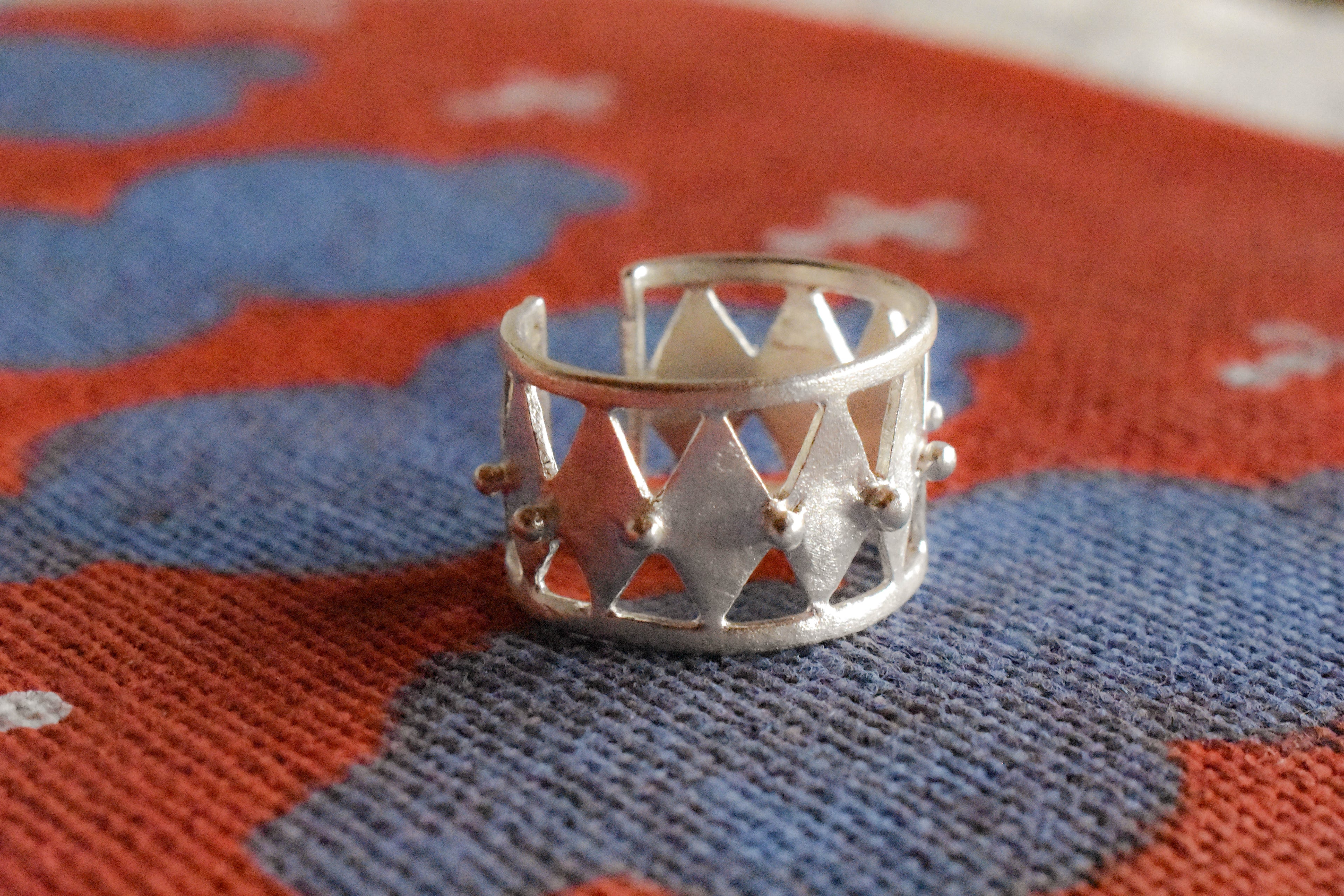 ANILLO GRECA DE ROMBOS