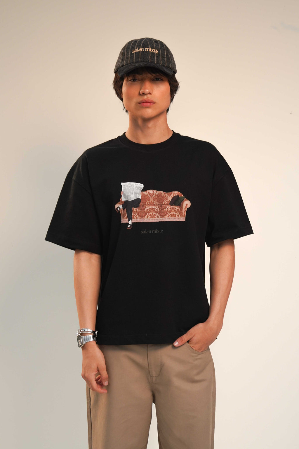 Camiseta Negra El Sofá