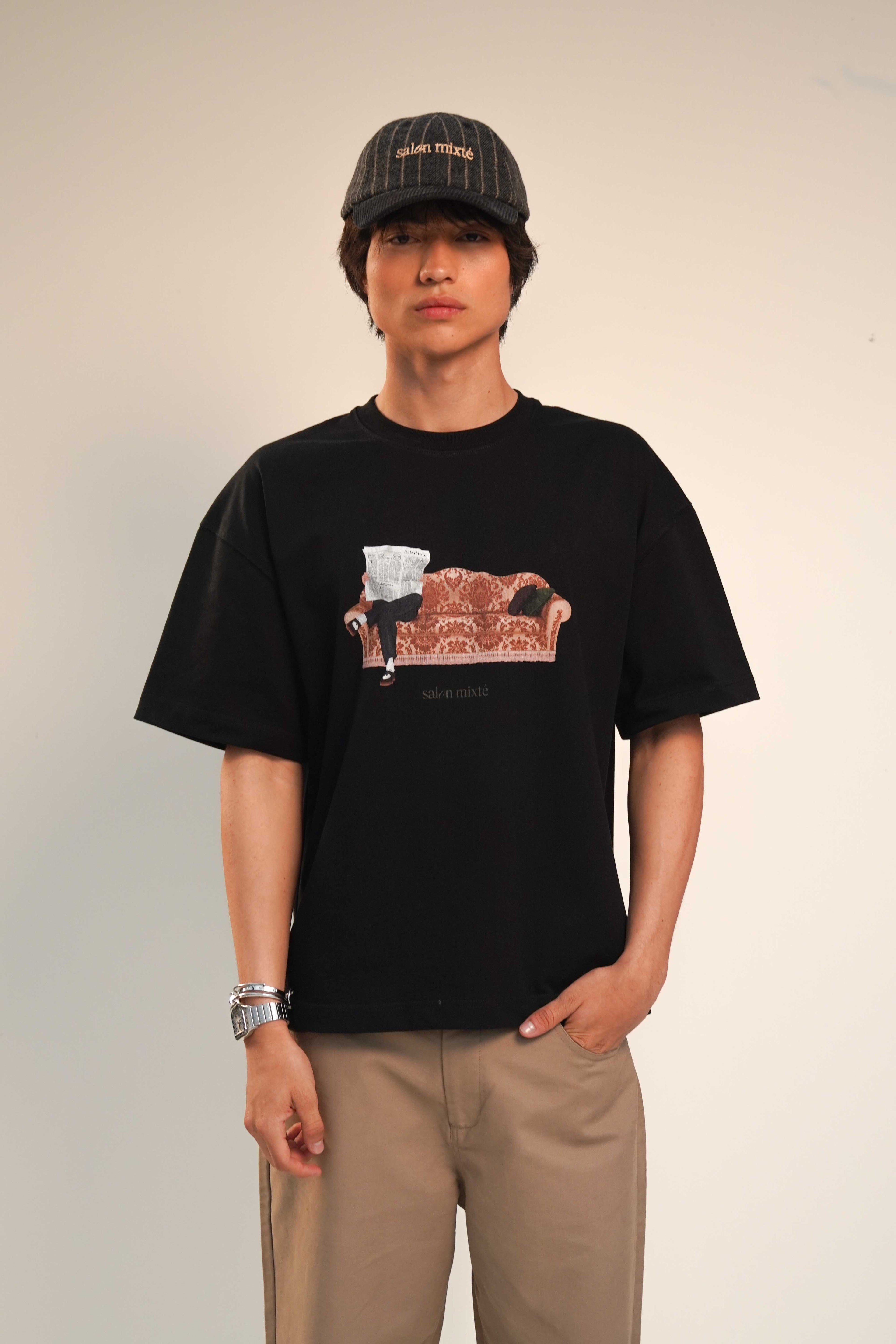 Camiseta Negra El Sofá