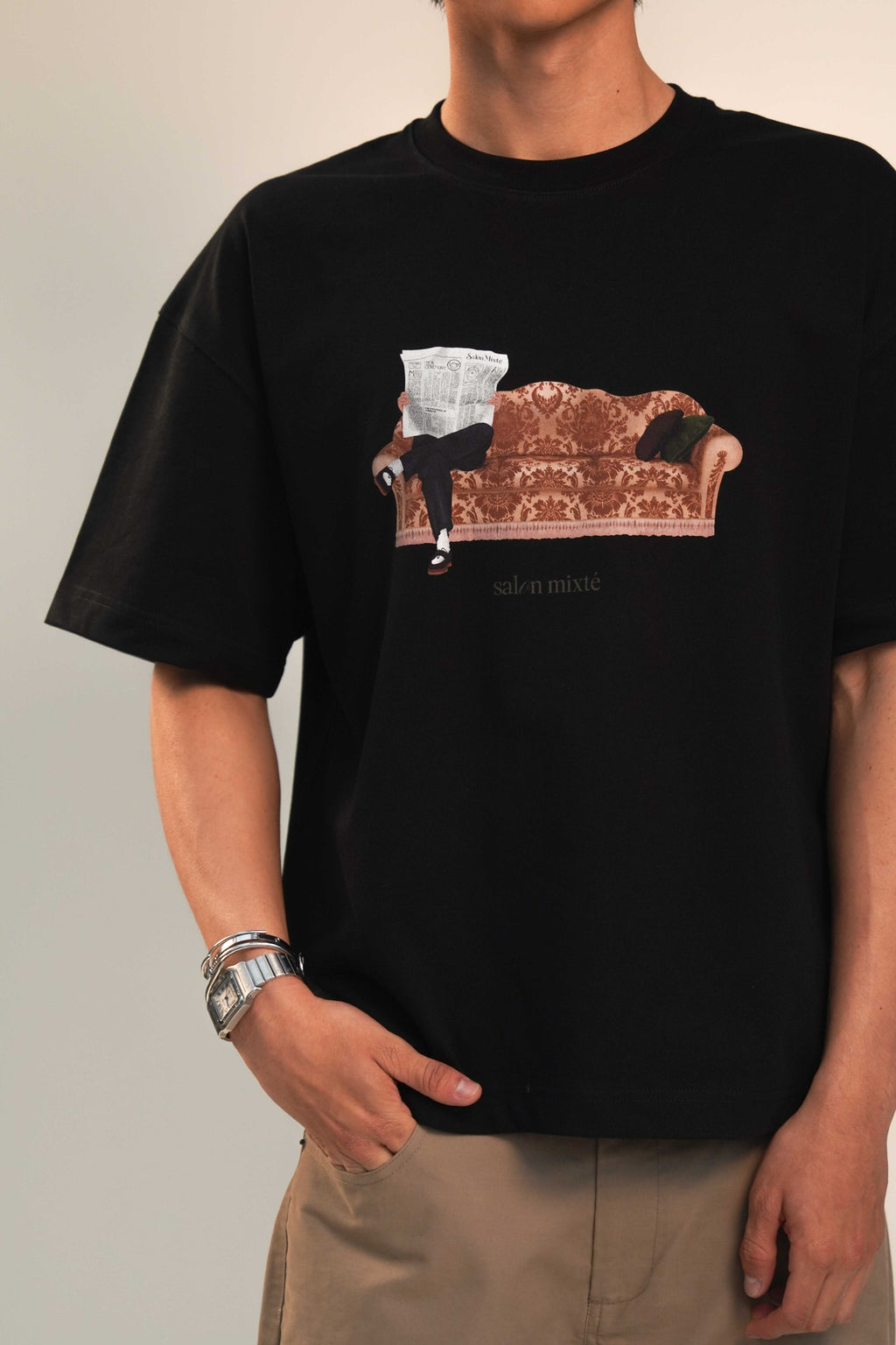 Camiseta Negra El Sofá