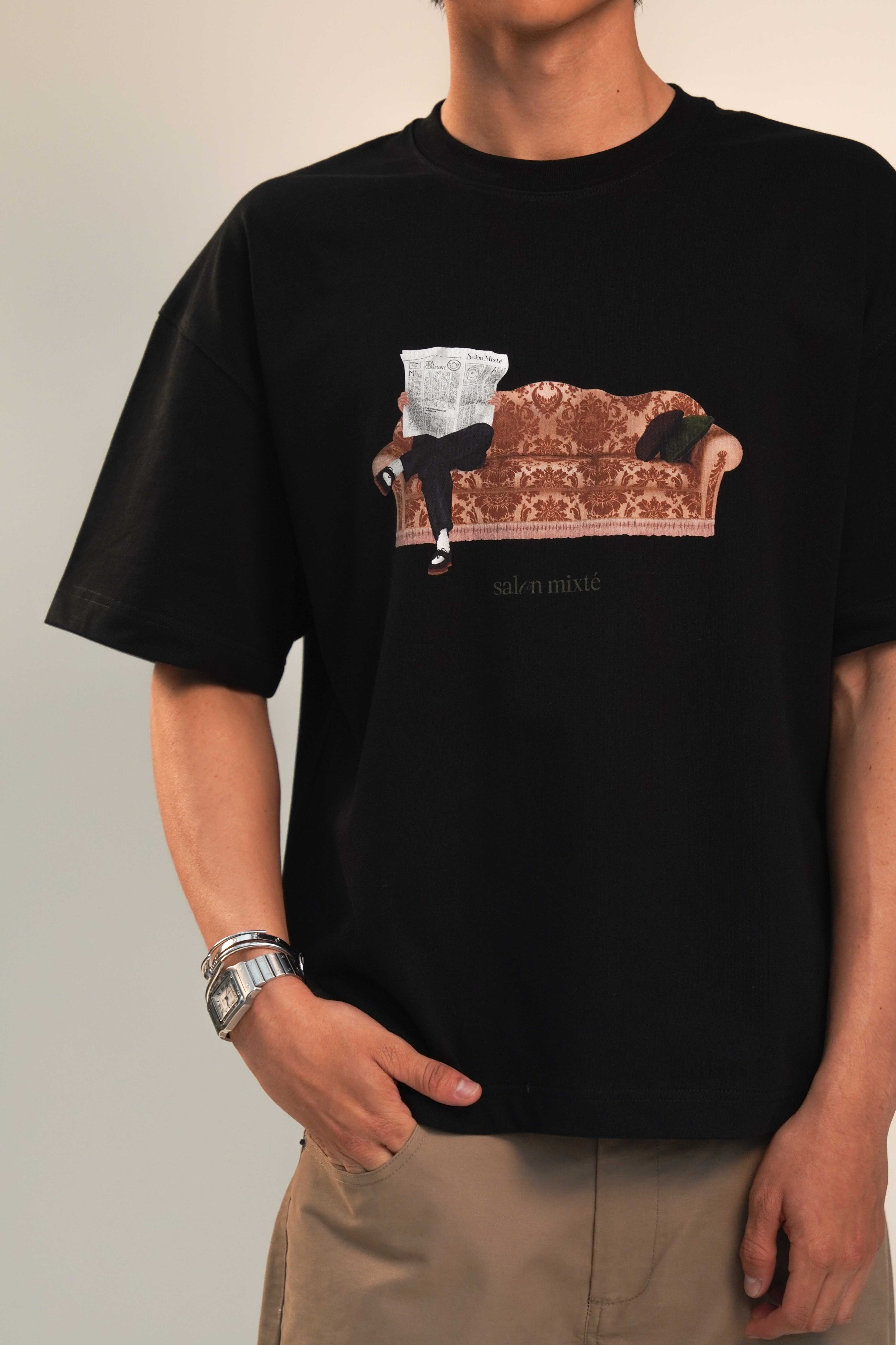 Camiseta Negra El Sofá