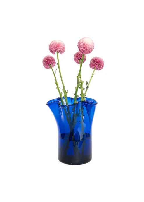FLUIR COBALT VASE